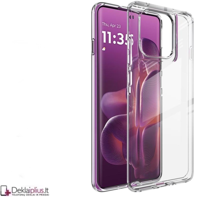 Silikoninis ploniausias,lengviausias dėklas - permatomas (Motorola Moto G67/Moto G77) Silikoninis ploniausias,lengviausias dėklas - permatomas (Motorola Moto G67/Moto G77)